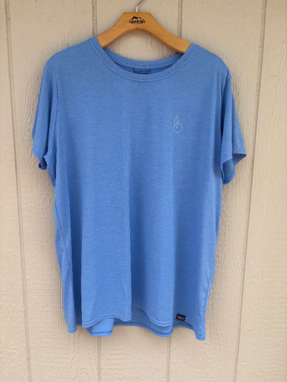 Patagonia Capilene Cool Daily Graphic Shirt Women's 2XL Blue Outdoor Summer